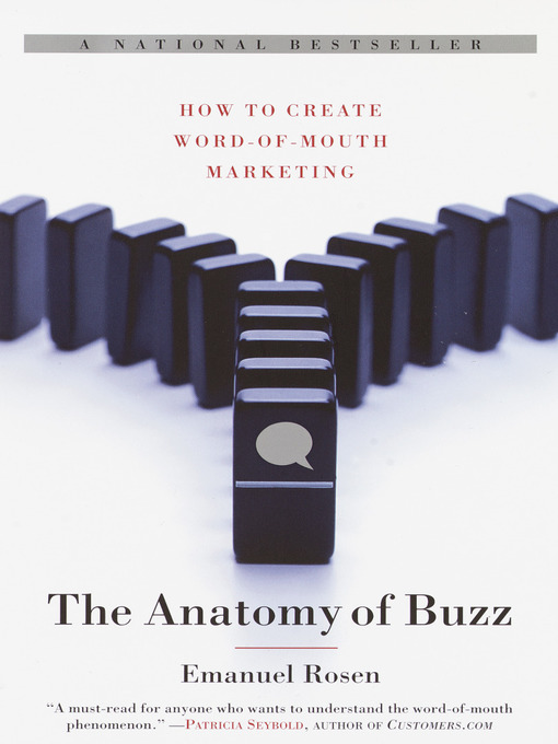 Title details for The Anatomy of Buzz by Emanuel Rosen - Available
